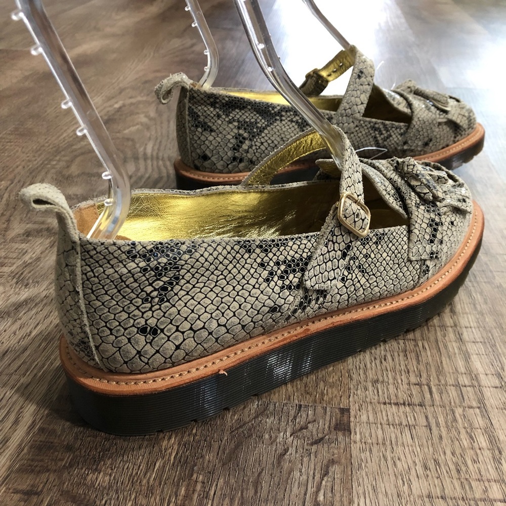 Dr. Martens Abril Python Kiltie Mary Jane Loafers - Picture 7 of 8